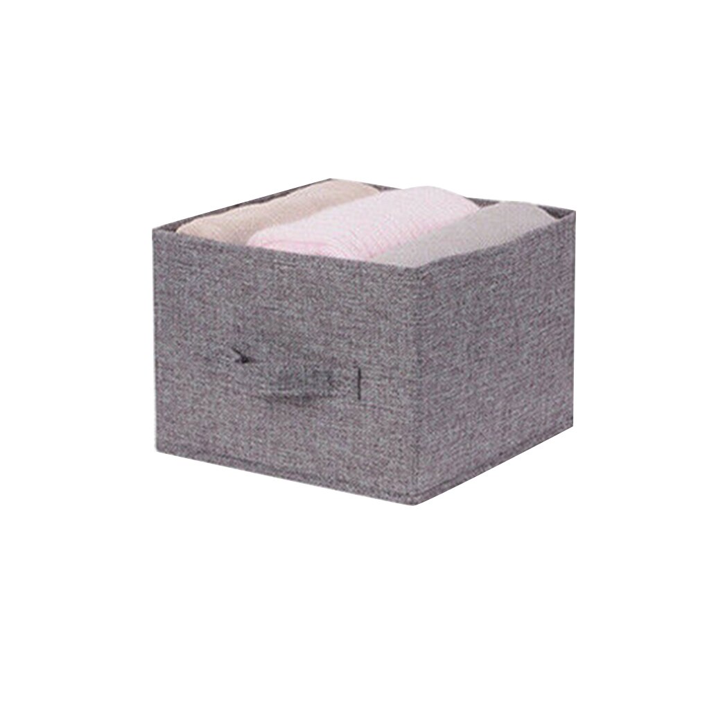 Hängen Kleiderschrank Kleidung Organizer Lagerung Hause Hängen Schublade Kasten Schlafzimmer Tasche Kasten Baumwolle Leinen 3 Schicht Veranstalter: Schublade