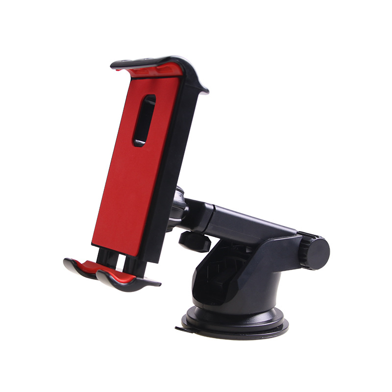 Vmonv Tablet Phone Stand for IPAD Air Mini 3 4-11Inch Strong Suction Tablet Car Holder Stand for Ipad IPhone13 Pro Max Tablet PC: type 2 red