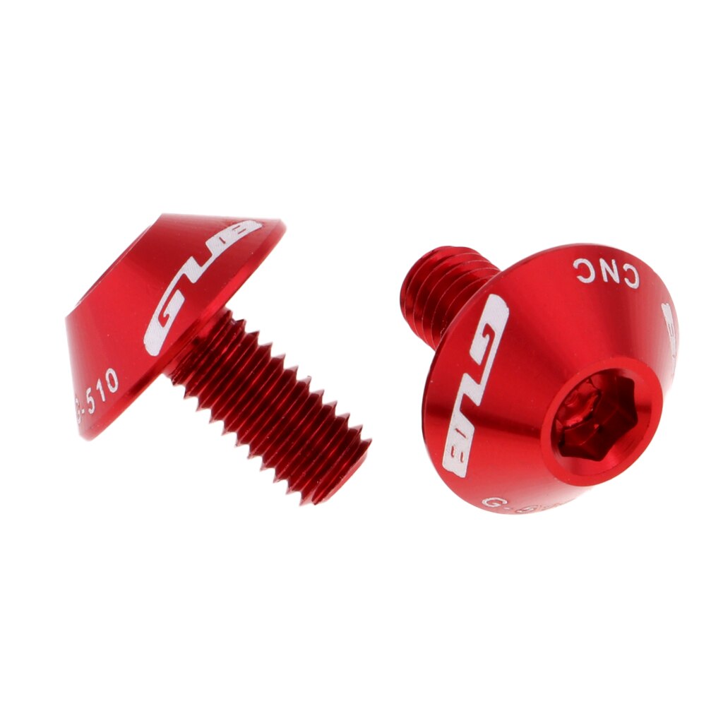 2 Pieces Bike Water Bottle Cage Holder Bolt Threaded Screws