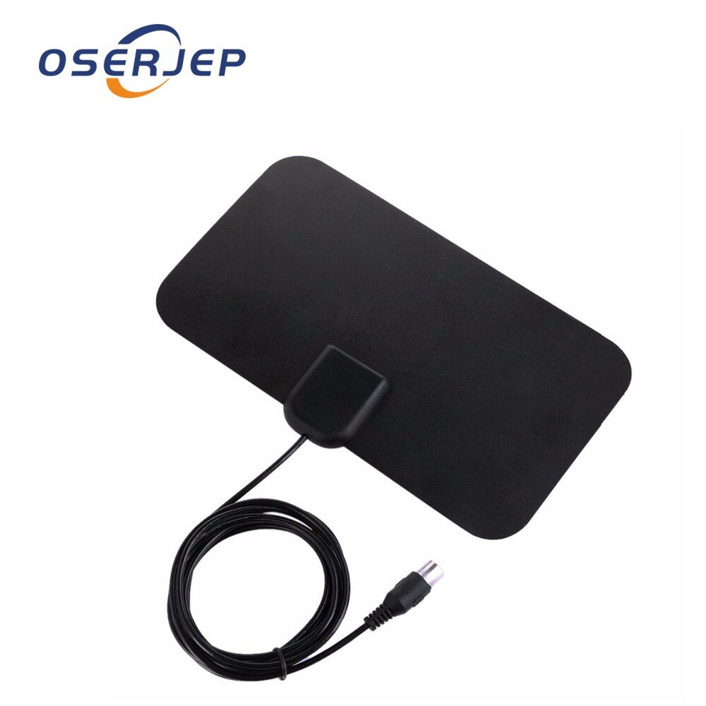 Kebidumei 4K 25DB High Gain HD TV DTV Box Digitale TV Antenne EU Plug 50 Mijl Booster Actieve Indoor antenne HD Platte