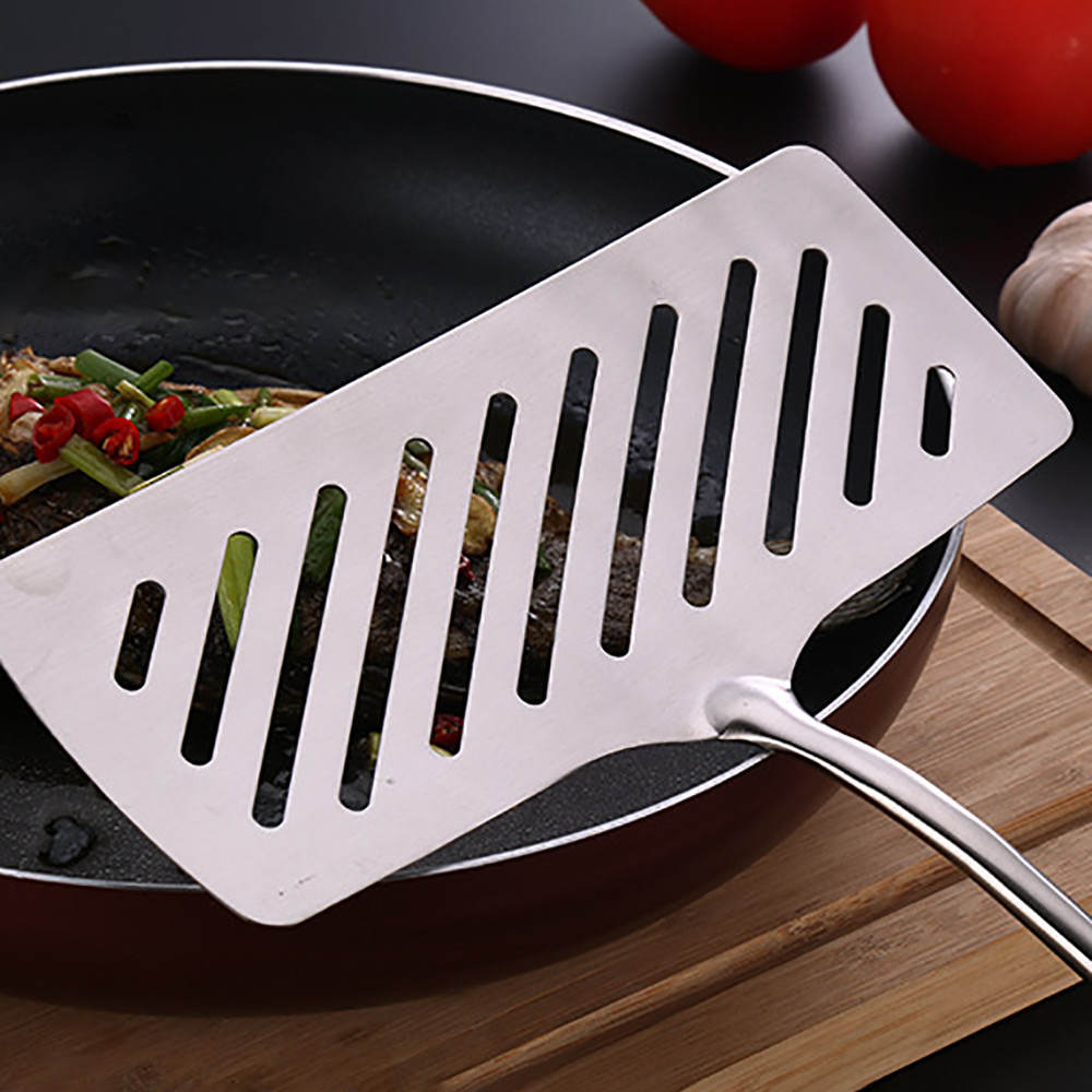 Vis Spatel Metalen Rvs Blade Vis Tuner Gebruiksvoorwerpen Voor Keuken Koken Tool