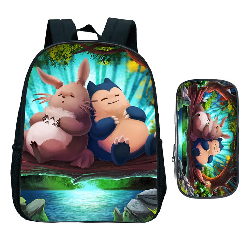 Scuola materna Zaino con Sacchetto Della Penna 2pcs Set Bambino Come addestrare Il Vostro Drago Zaino Del Fumetto Dei Bambini Bookbag: 7