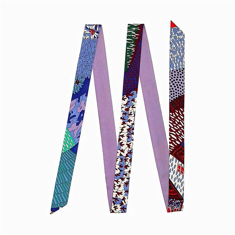 Nouvelle multifonctionnel foulard en soie 200 cm Skinny écharpe femmes sac rubans femme ceinture foulards et enveloppes pour dames