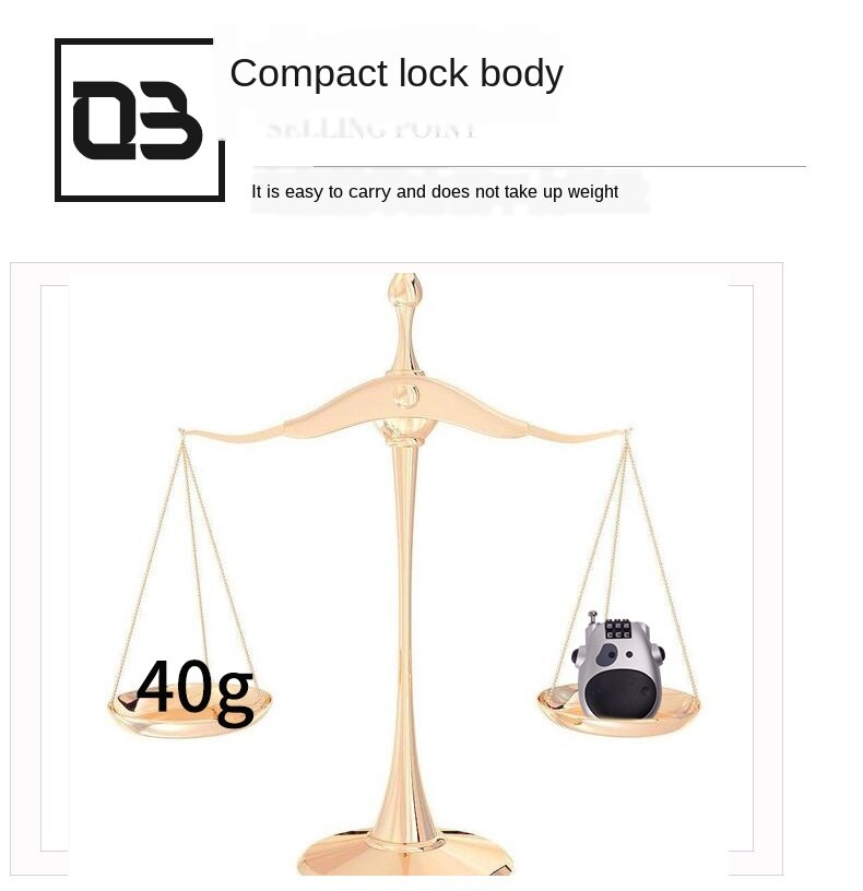 Cartoon code lock telescopic wire rope lock bicycle motorcycle helmet lock steel cable code lock travel luggage lock