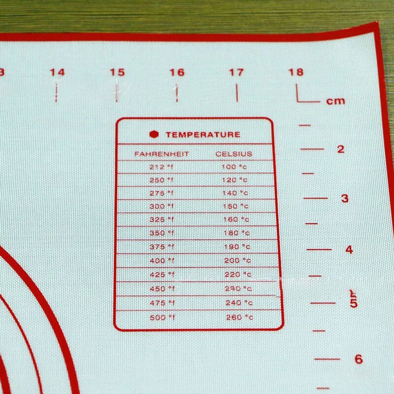 60*40/29*26cm Siliconen Bakken Mat Met Schaal Rolling Deeg Pad Kneden Deeg Mat Non stok Pastry Gezinsblad Oven Food Grade Liner