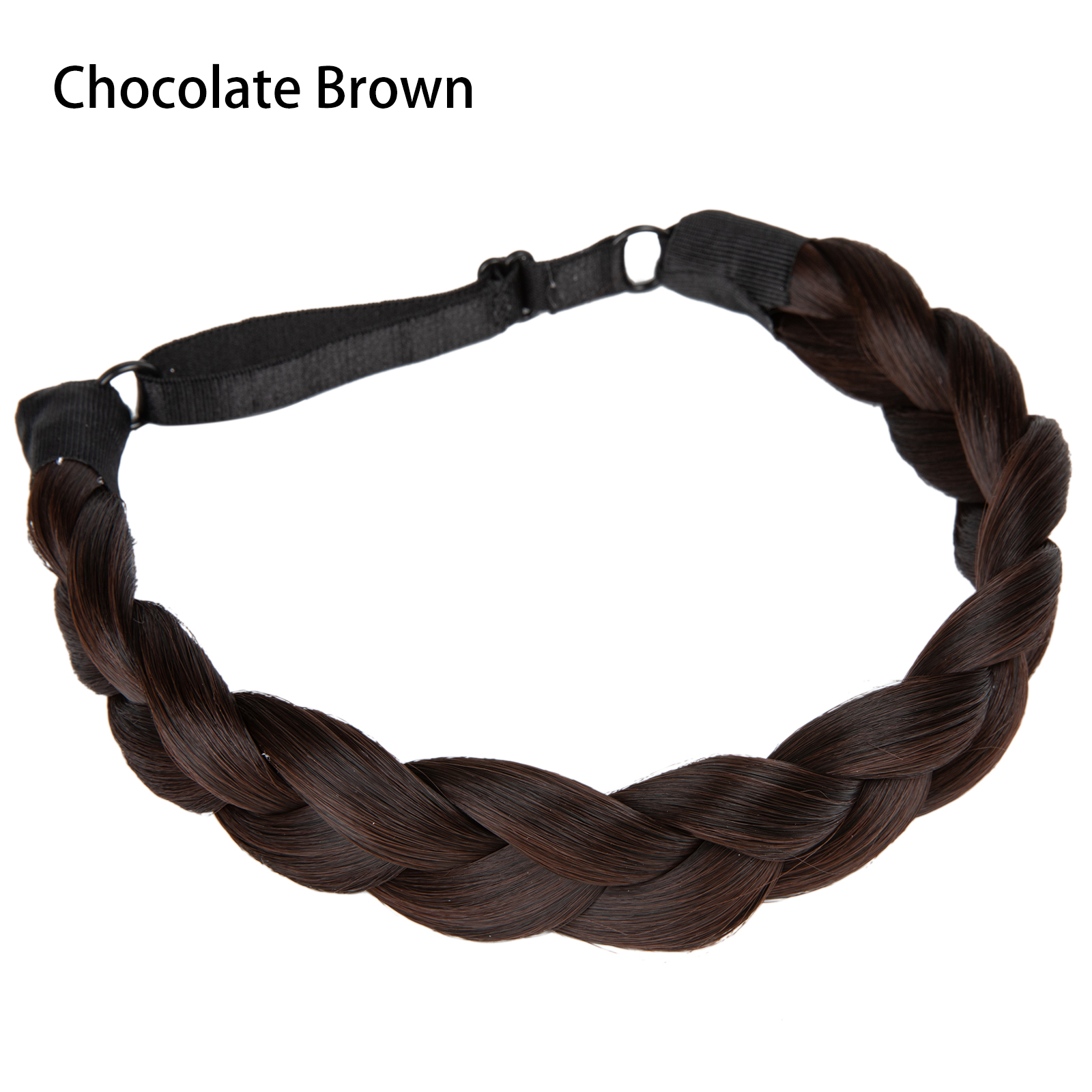 Synthetic Premium Adjustable Handmade Braided Elastic Band Hair Braiding Hair Headband Headwear For Women