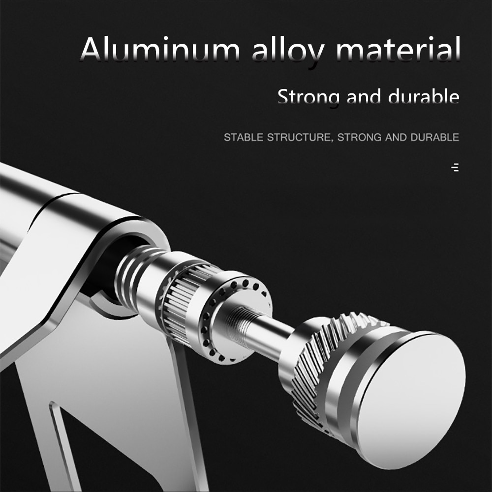 Mini Aluminium Faltbare Desktop-Halter für Handy Tablet 270 Grad Rotation Einstellbar Stehen für Smartphone iPhone iPad