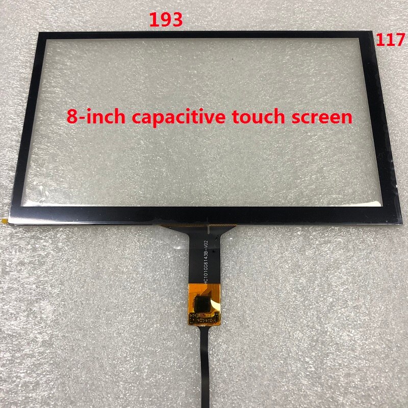 8 Inch Auto Dvd Navigatie Capacitieve Touchscreen 193X117/6 Draad GT911 6P Kabel Iic Touch screen