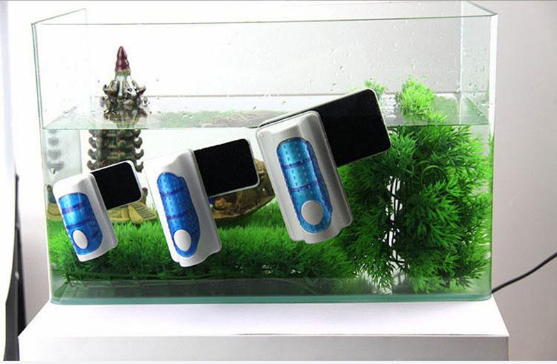 Reptiles & Amphibians Clean Tools Magnetic Aquarium Fish Tank Glass Algae Scraper Cleaner Floating Brush 4 size