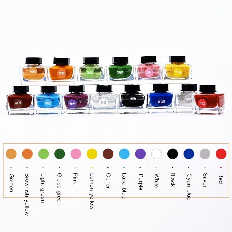 Ceramic Art Pigment Overglaze Color Water-soluble Color Pigment Low Temperature Overglaze Ceramic Painting Tool