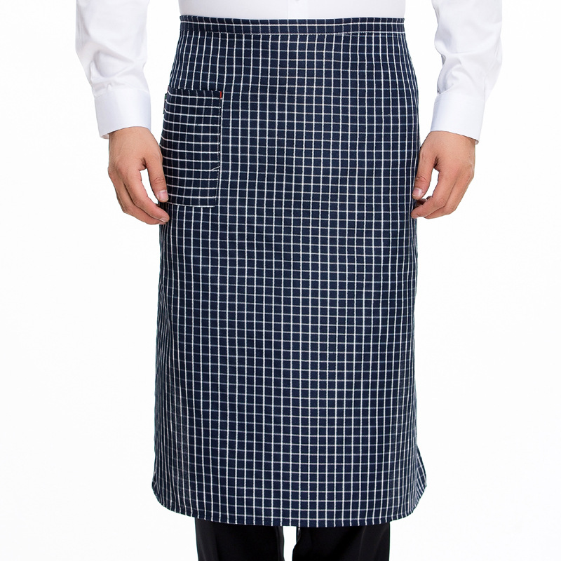 Restaurant kitchen food service cotton long apron for waiter waitess chef apron cook apron