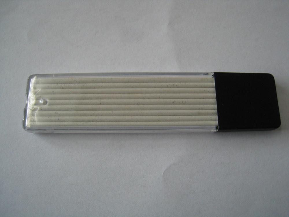 Hvide ledninger påfyldning 3 pakker 27 stk 2mm mekaniske blyantledninger genopfyldning automatisk fremdrift blyholder gul