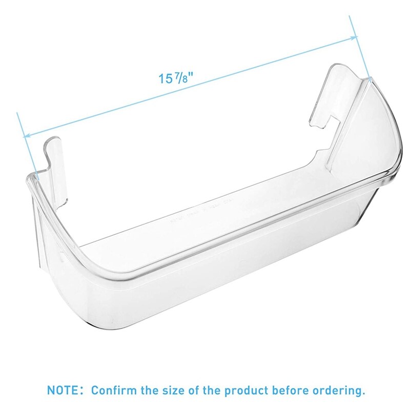 2 Pack of 240323002 Refrigerator Door Bin Shelf, for Frigidaire, Kenmore, Electrolux Replace AP2115742, 240323005