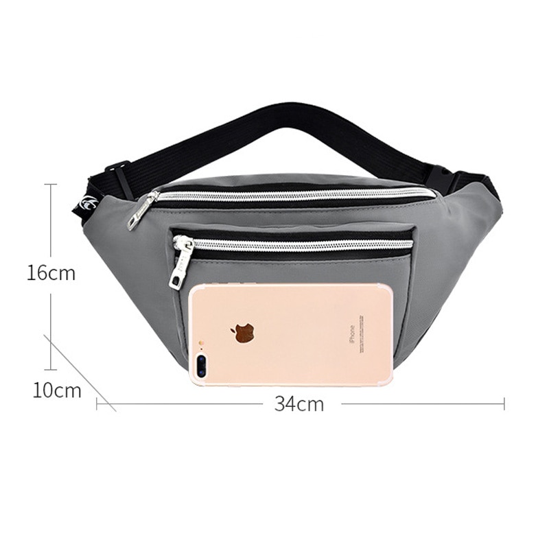 Fanny Pack for Women Waist Bag Women`s Belt Bag Men Hip Bum Pocket with Adjustable Belt for Travel, Party, Running