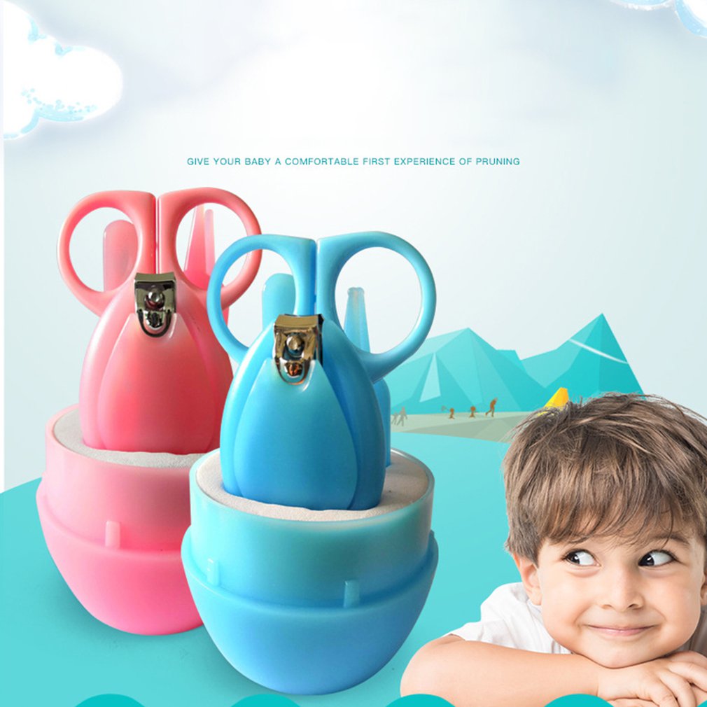 Speciale anti-vlees nagelknipper voor kinderen, veiligheidsnagelvijl, babynagelschaarset, babynagelknipper