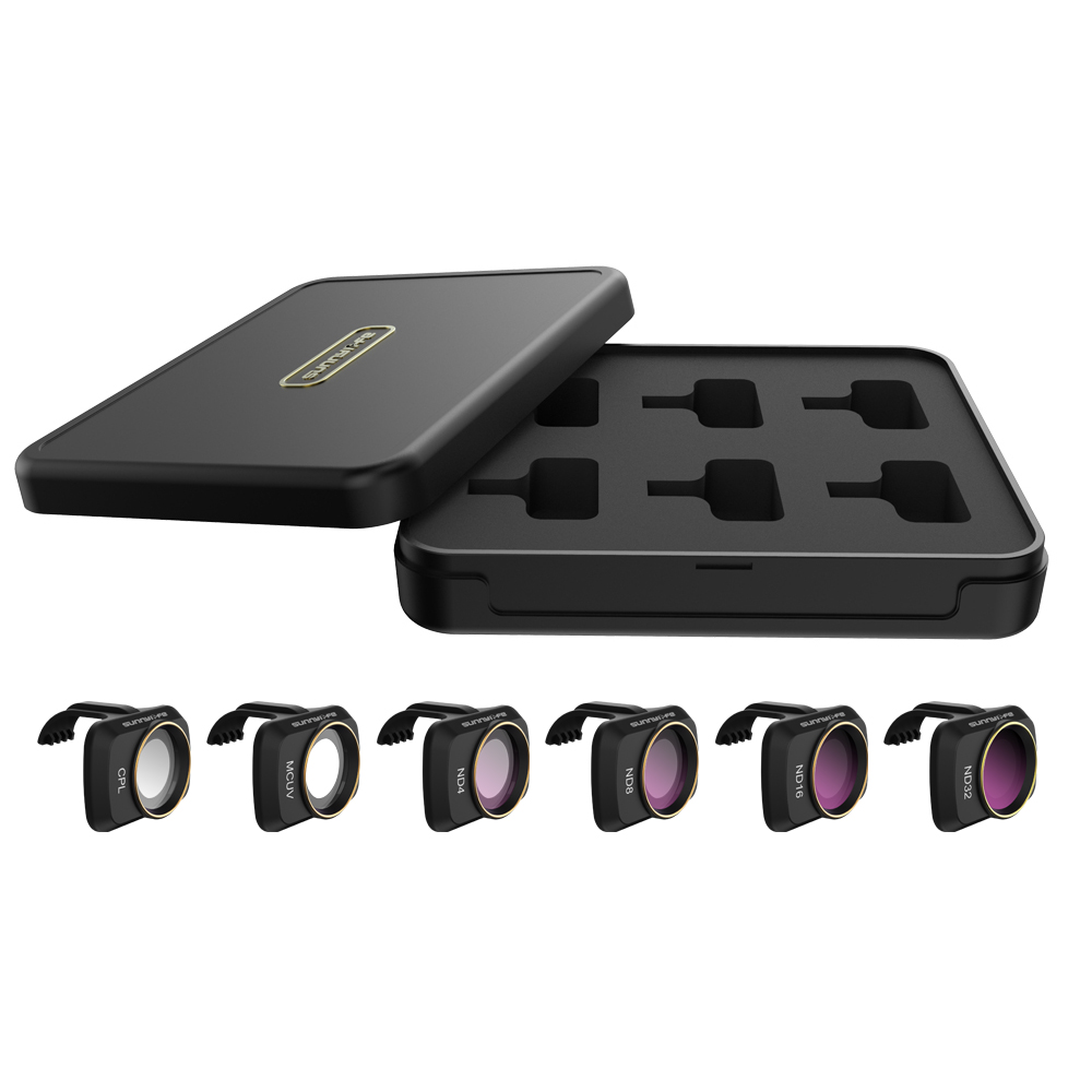 6 IN 1 Filter für DJI Mini 2 Drone UV CPL ND CPL ND NDPL4/8/16/32 Kamera objektiv Protector für DJI Mavic Mini Drone Zubehör: 6 IN 1 SET