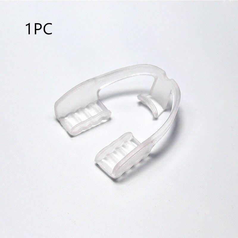 Anti-Molaire Mouth Guard Tanden Bruxisme Siliconen Mond Guard Voorkomen Night Sleep Aid Tool Voorkomen Knijpen Slijpen Non giftig: 1PC