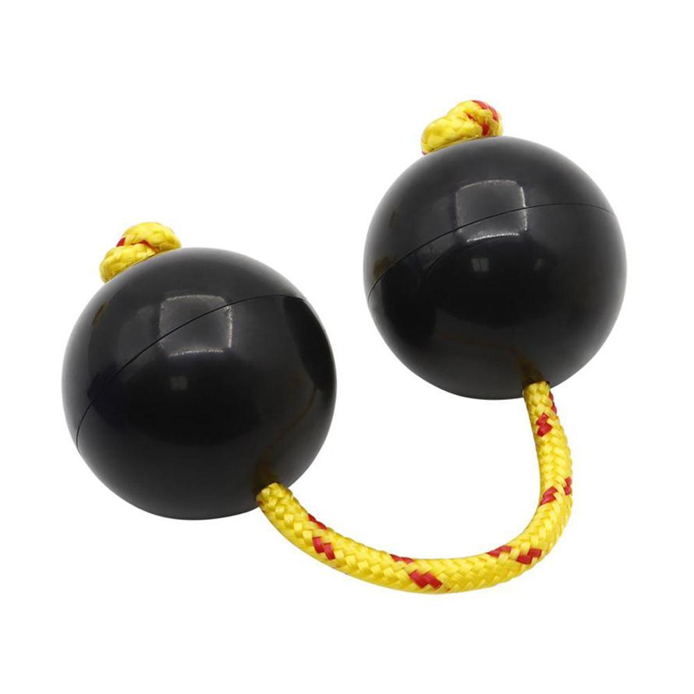 Zwart Rood Ritme Ronde Zand Bal Zand Hamer Vingertop Roterende Percussie Instrument Drum Bal Outdoor Entertainment Speelgoed