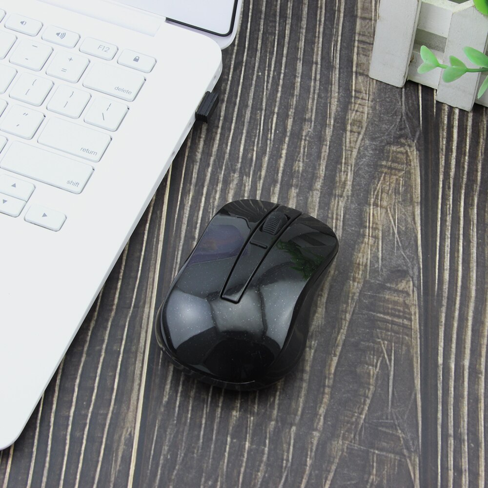 Computer Gaming 1600 DPI 2.4G Optical Mouse With USB Receiver For PC Laptop Desktop