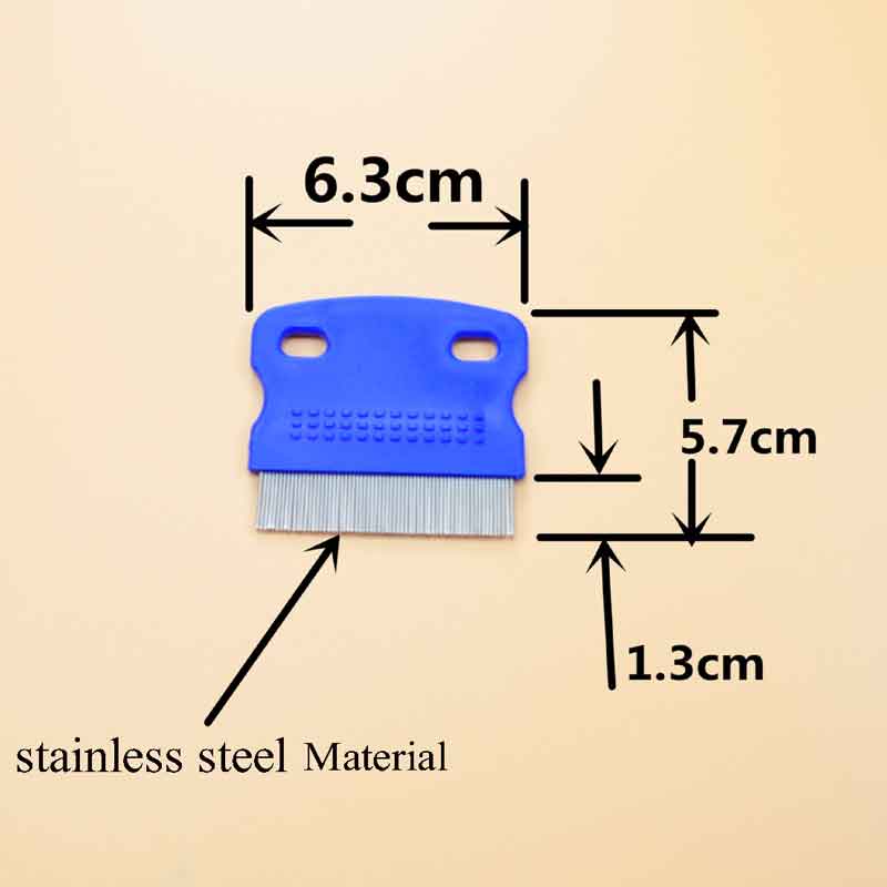 Kattenhondkam trimmer huisdier vlooien hoofd luizen vlooienkam hondenborstel kattenvlooienkam huisdier zacht dierenverzorging haarverzorging roestvrij staal