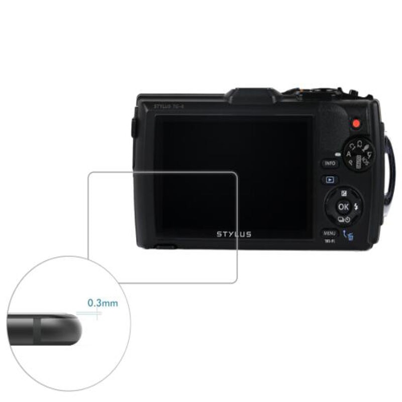 Protecteur en verre trempé pour Olympus dur TG3 TG-3 TG-4 TG4 TG5 TG-5 TG6 TG-6 iHS caméra écran LCD Protection Film de Protection