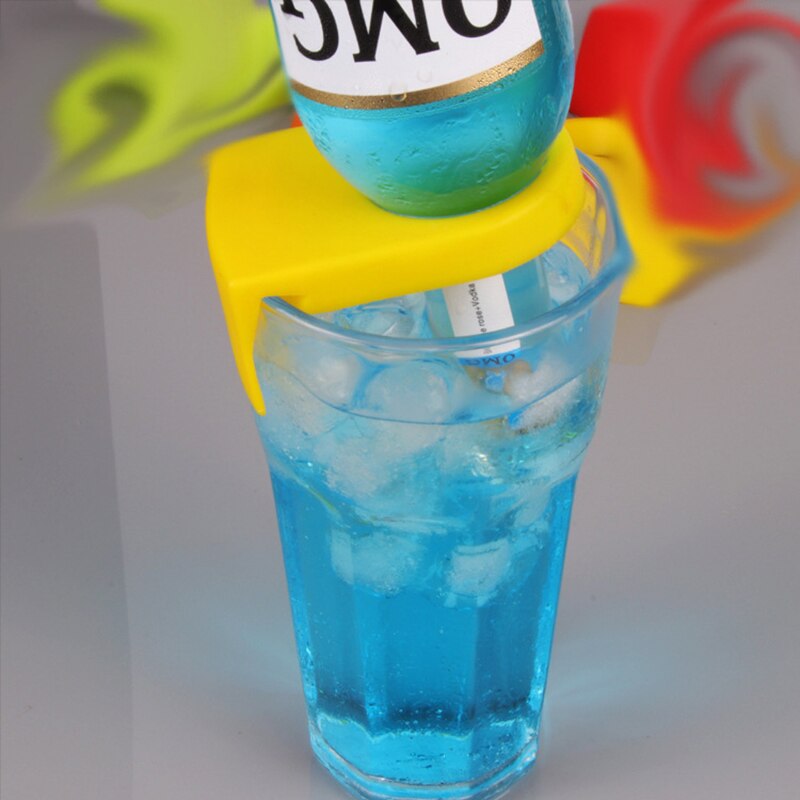 20/30/50pcs Bottle Buckle Beer Drink Upside Down Clip Cocktail Bottle Holders Summer Bar Party Kitchen Accessories