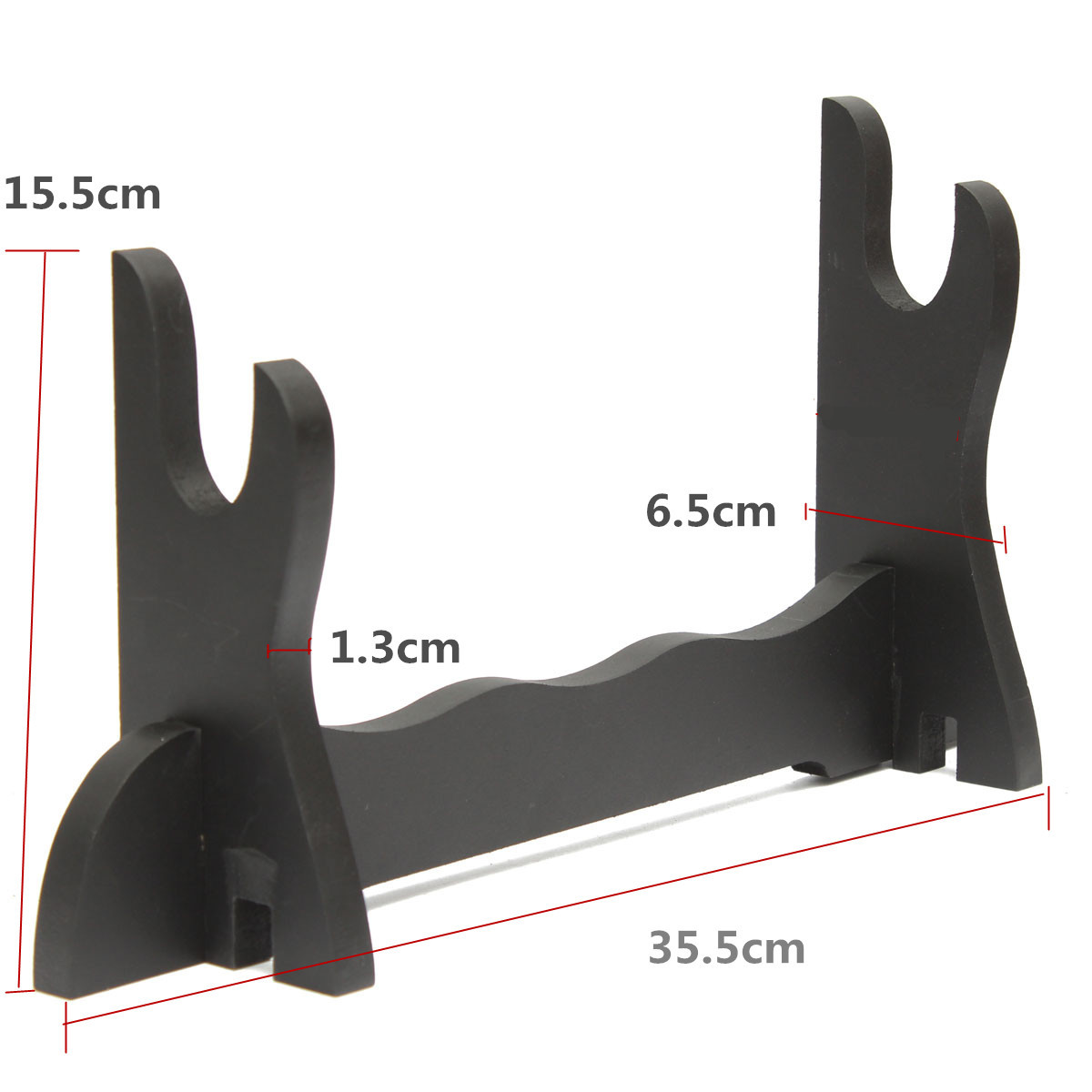 WANGZHENG Massief Houten Verticale Zwaard Stand Samurai Houder Katana Tanto Houder Display Zwaan Vorm-Standaard massief hout