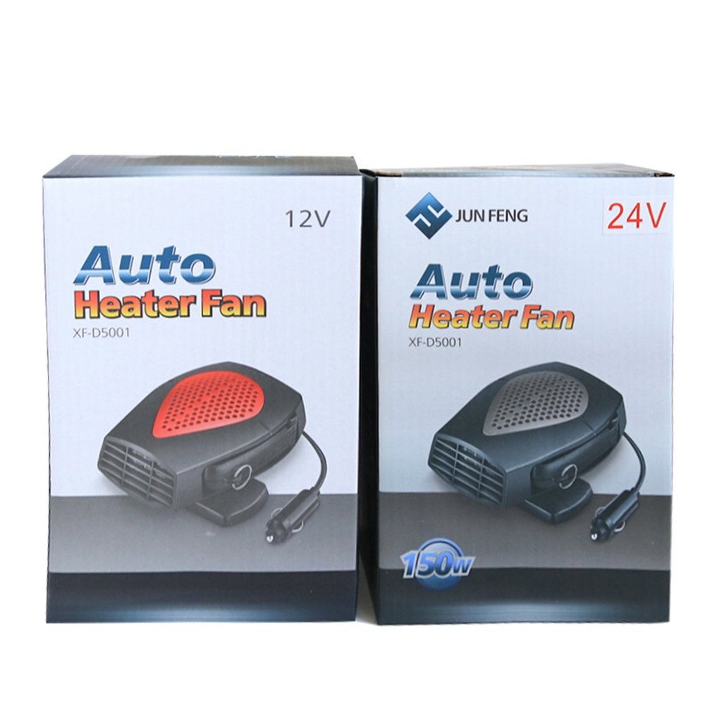 12v Auto Heater 24v Verwarming Kachel Draagbare Ontdooien Defogging Auto Kleine