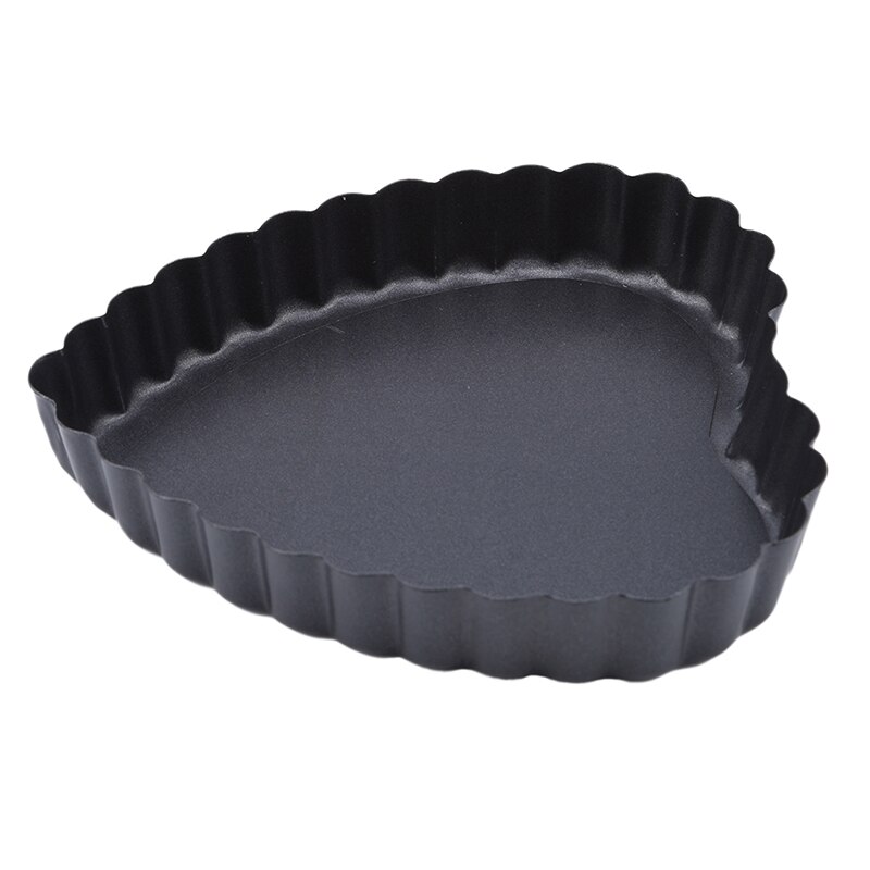 Bakeware Accessories Pie Tart Pan mould Removable Bottom Cake Candy Pastry Tool heart-shaped Wave baking Molds Tool