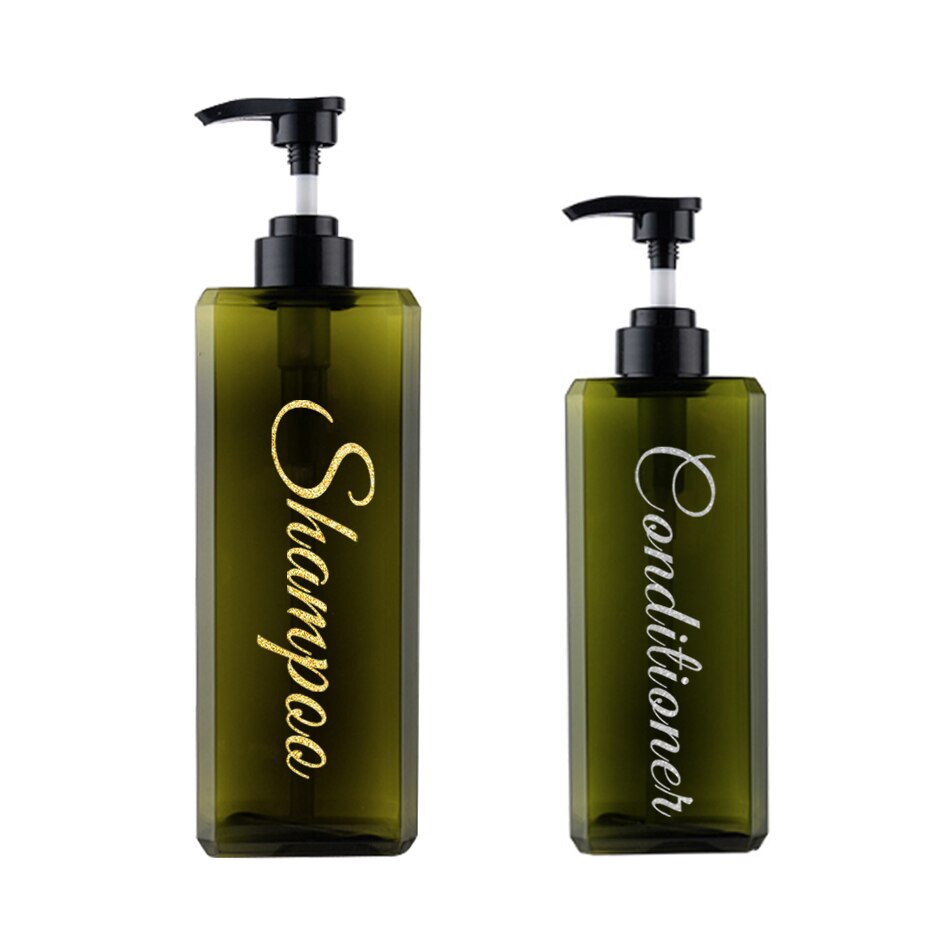 800/1000ml Bad Seife Dispenser Flasche Große Kapazität Shampoo Körper Waschen Lotion Dispenser Flasche Nachfüllbare Flasche