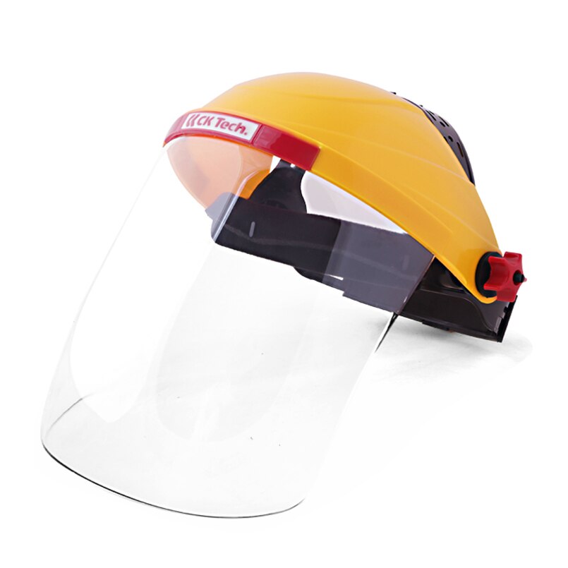 CK Tech. Chainsaw Safety Helmet Hat Logging Forestry Visor Protection Lawnmower Trimmer Protective Hat Face Mower Mask Shields: CKL-3117Y