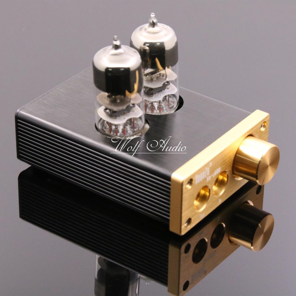 U808 Class A HIFI 6J3 Vacuum Tube Headphone Amplifier Portable Headphone Amplifier Finished