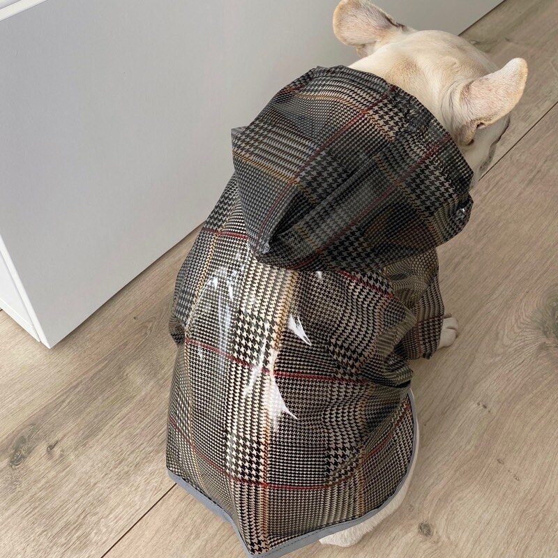 [MPK Dog Poncho] Dog Raincoat for French Bulldogs and Pugs, For Choice of Color, please refer to picture instead of words