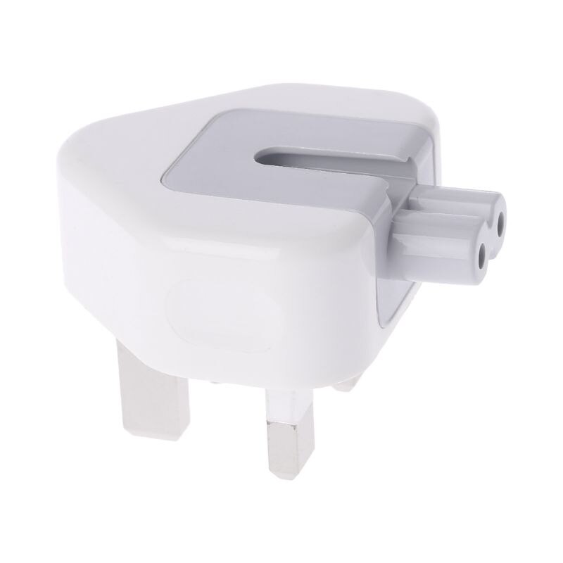 White UK AC Plug Power Charger Adapter For Apple iBook/MacBook ipad iPhone Y3ND