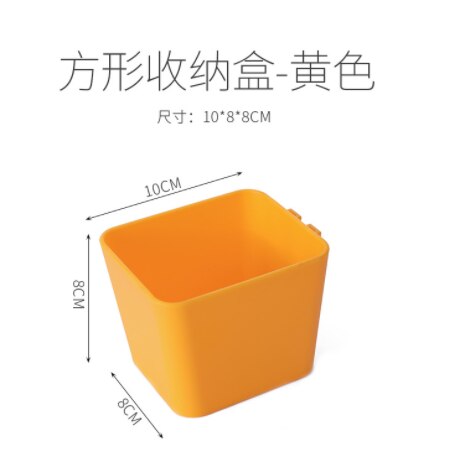Étagère de cuisine multicouche, support de rangement mural au sol, organisateur de rangement de finition sans Perforation: yellow C