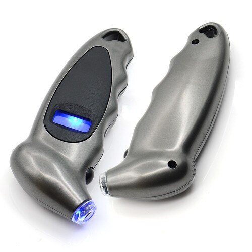 Tire Pressure Gauge For Car Bicycle Bike With LCD Display Digital 0-150PSI Tyre Air Pressure Gauge Meter Manometer: Gray