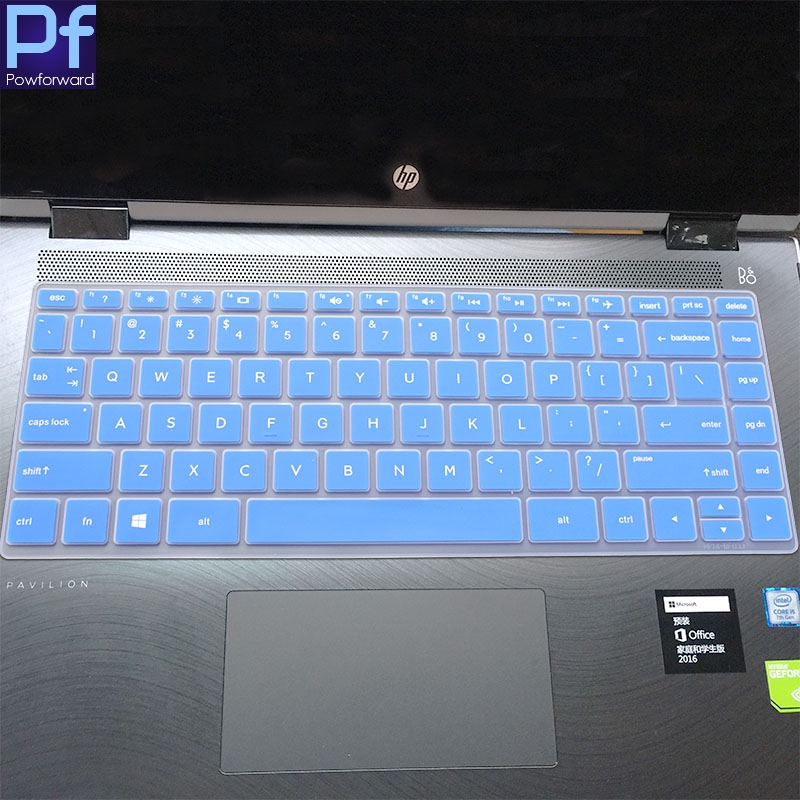 14 inch Laptop Keyboard Cover Protector For HP pavilion 14S-DK0111AU 14S-DK0111AU 14s-dk0003ax 14s-dk1017au 14s-dk0007au: blue
