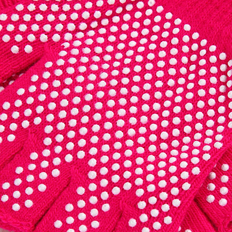 Women Sport Glove Cotton Half Finger Yoga Gloves Yoga Necessary Cotton Anti Slip Yoga Gloves Fingerless Gloves for Pilates