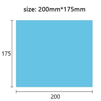 2PCS/SET Car Mirror Window Clear Film Anti Dazzle Car Rearview Mirror Protective Film Waterproof Rainproof Anti Fog Car Sticker: 175