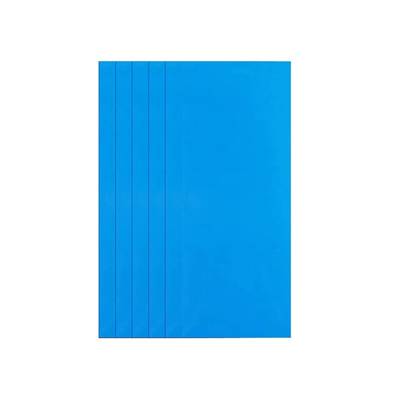 Self-Adhesive PVC PatchesVinyl Pool Liner Patch Boat Repair Rubbers for Inflatable Boat Raft Kayak CanoeRectangle: 5 sheet