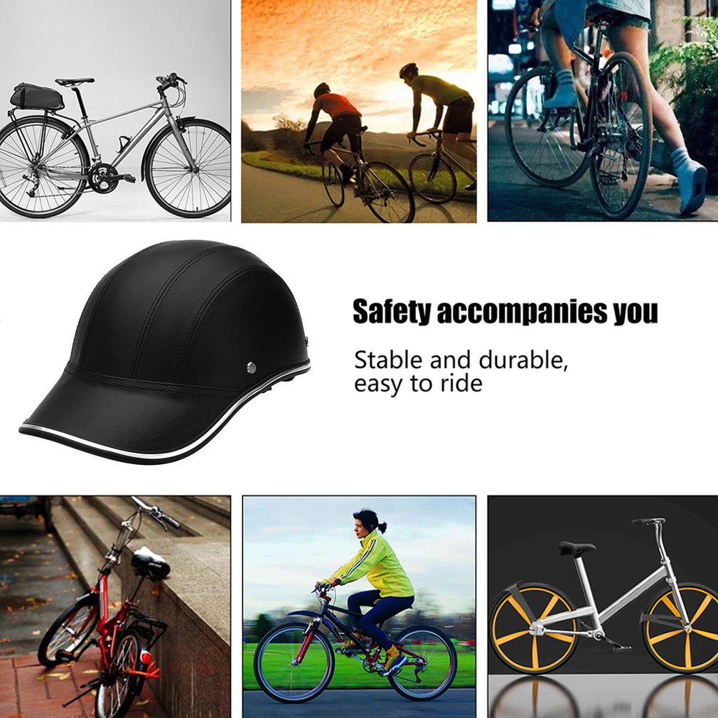 Baseball Kappe Stil Motorrad Halb Helm Sicherheit Harte Hütte Für Cafe Rennfahrer Zerhacker Rolle Halbe Gesicht Jahrgang Sommer Kappe