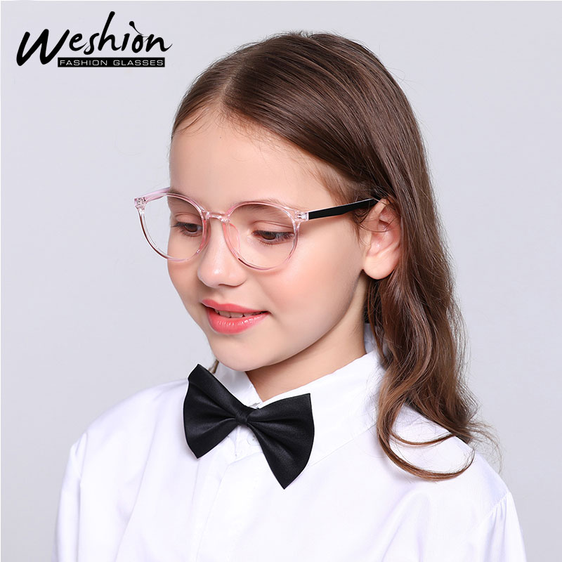 Glasses Kids Anti Reflective Blue Light Prescription Optical Frame Children Boy Girls Square Computer Blocking Eyeglasses UV400