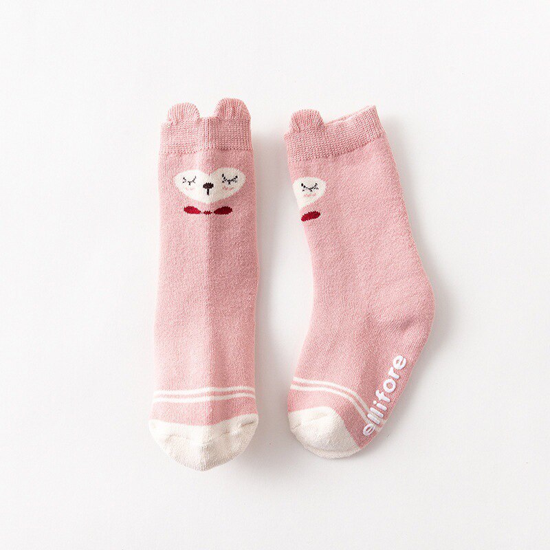 Frühling Herbst Winter Baby Socken Jungen Mädchen Kleinkind Kleinkind Baumwolle Socken Anti Rutsch Niedlichen Karikatur Ebene Nicht-Unterhose Boden tragen 0-2Y