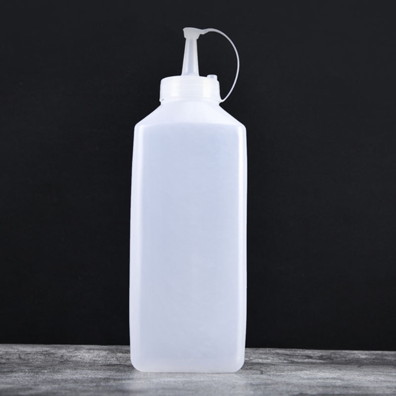 800ml Squeeze Bottle Jam Tomato Salad Sauce Dispenser Condiment Dressing Ketchup Jam Bottles Kitchen Accessories