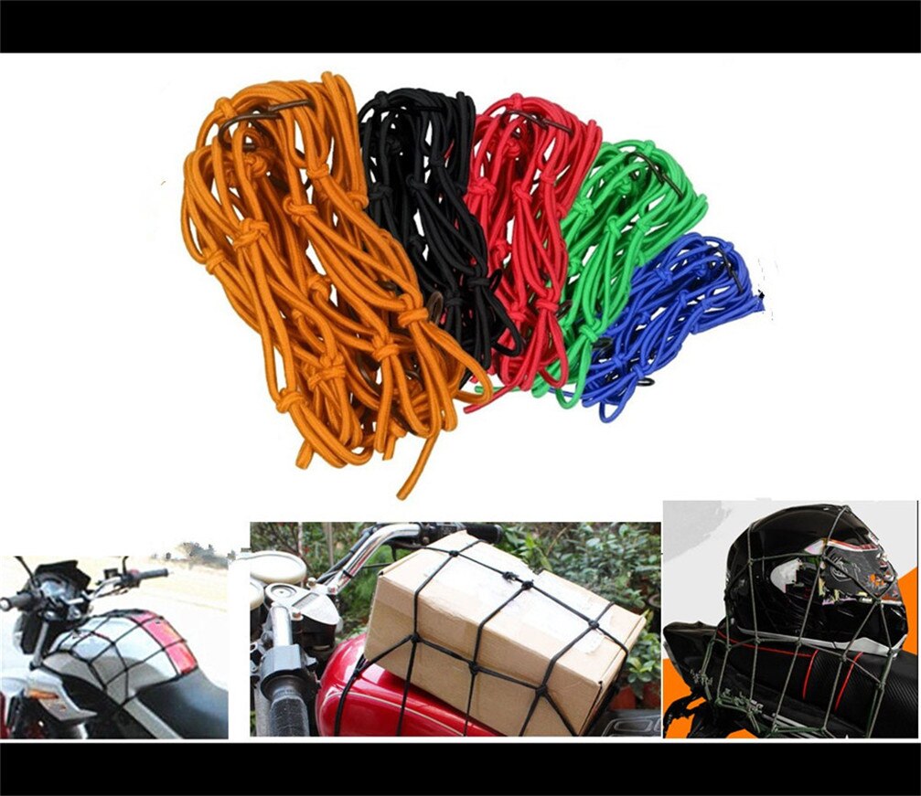 Motorcykel universal taske hjelm 30*30cm bagage cykel bagage fragt netto cover til ducati monster  m400 m600 m620 m750 m750ie