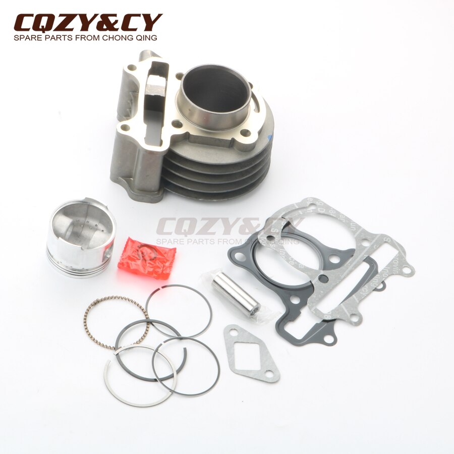 Kit de cylindre grand alésage de Scooter | Kit de cylindre 80cc 47mm, Kit de Piston et joint de cylindre pour PEUGEOT Kisbee 50 V-Clic 50cc 4T