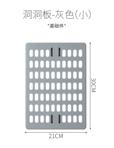 Étagère de cuisine multicouche, support de rangement mural au sol, organisateur de rangement de finition sans Perforation: gray A