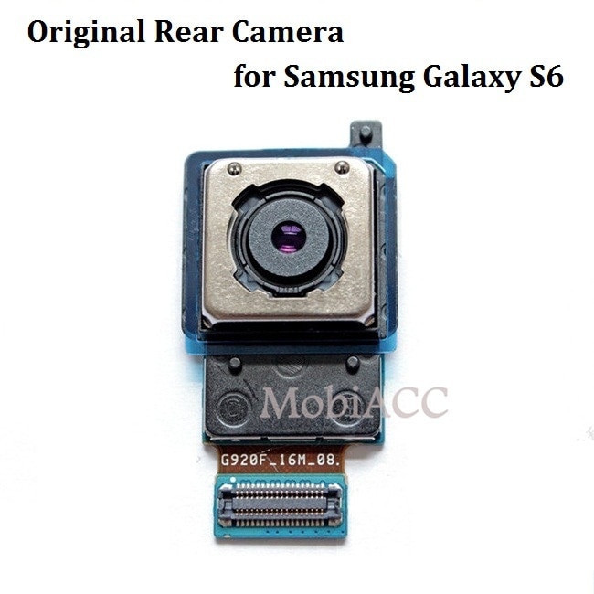 Originele voor Samsung Galaxy S6 G920 Rear Terug Big Camera Flex Kabel Module Vervanging Reparatie Deel met Geldig Tracking Nummer