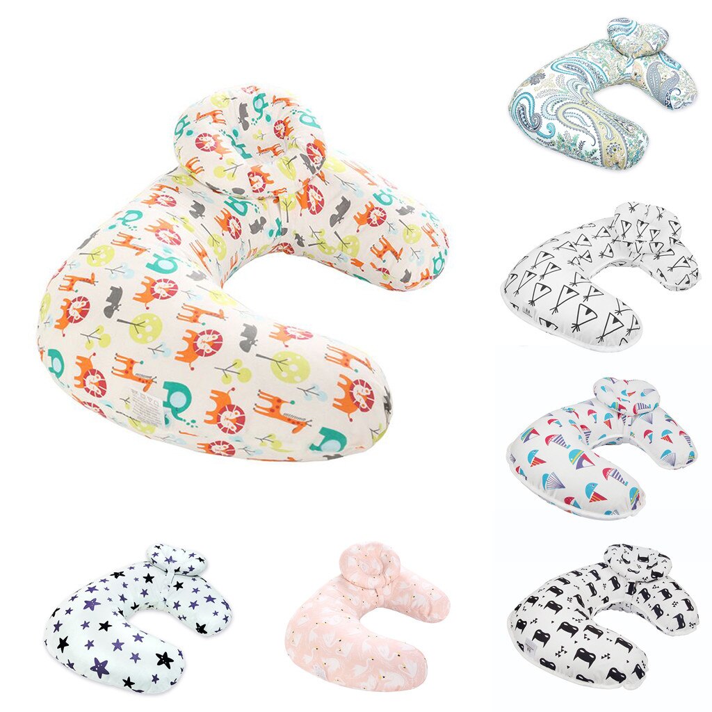 Head Protection Cushion Pillow Nursing Newborn Baby Breastfeeding Pillow Cover Nursing Pillow Cover Slipcover B