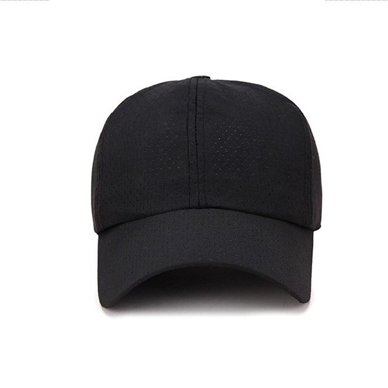 Solid Zomer Baseball Cap Mannen Snapback Vrouwen Sneldrogend Mesh Cap Ademend Zonnehoed Bone Masculino Trucker Cap